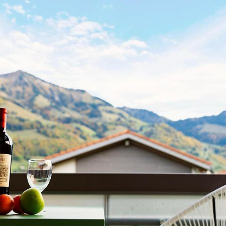 Gruyere Alpes Appartement 3 Chambres Bbq Parking Neirivue Dış mekan fotoğraf