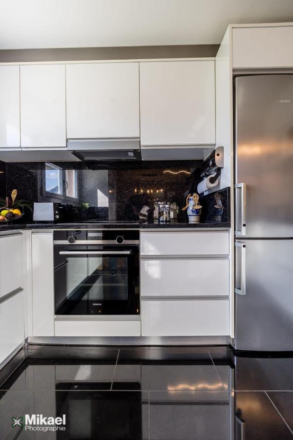 Gruyere Alpes Appartement 3 Chambres Bbq Parking Neirivue Dış mekan fotoğraf
