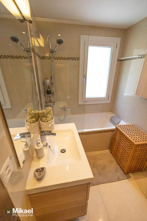 Gruyere Alpes Appartement 3 Chambres Bbq Parking Neirivue Dış mekan fotoğraf