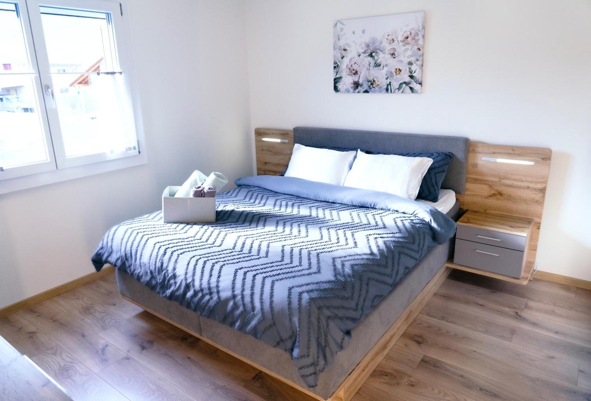 Gruyere Alpes Appartement 3 Chambres Bbq Parking Neirivue Dış mekan fotoğraf